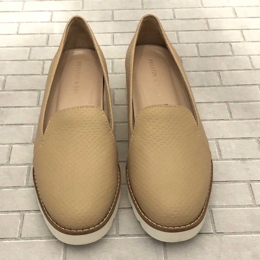 Preston & York Cream Color Loafers